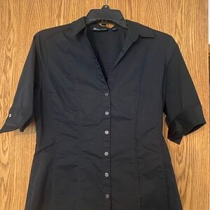 Black Button-Up Shirt
